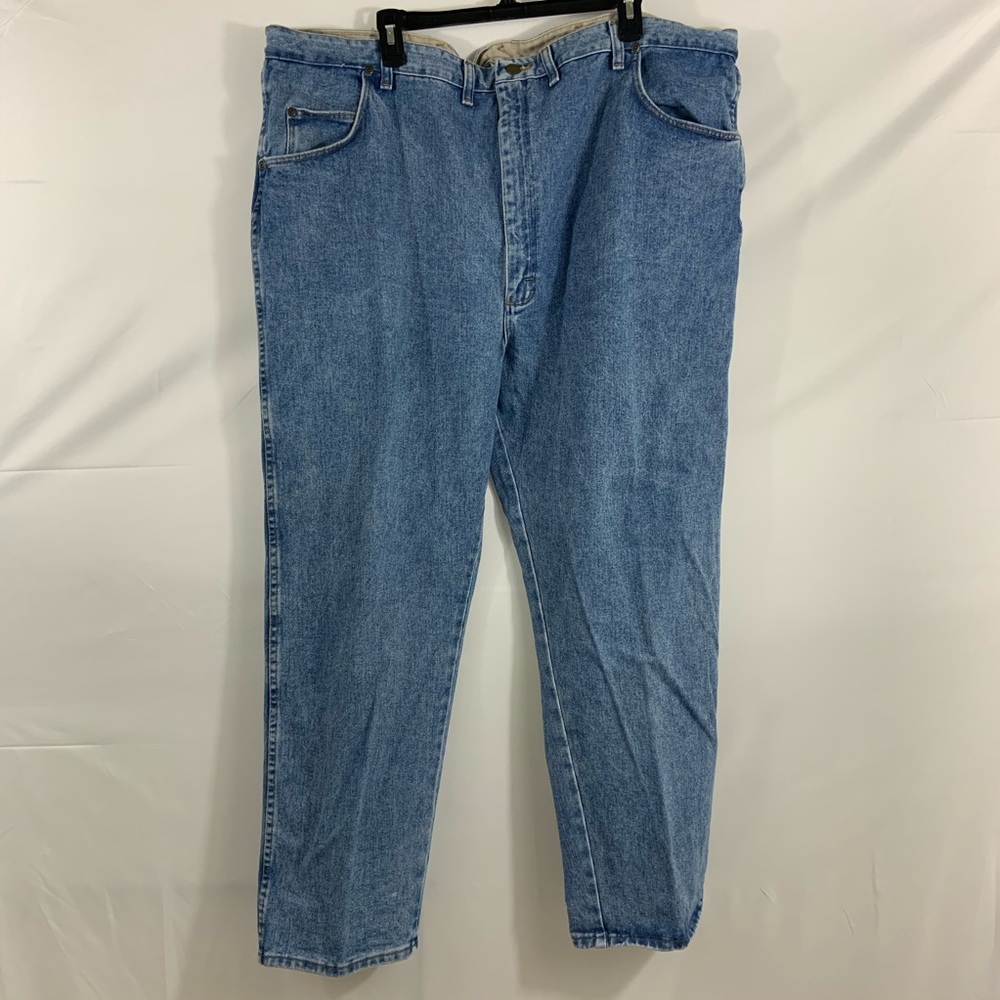 Wrangler Men Medium Wash Jeans Denim 48"x30"